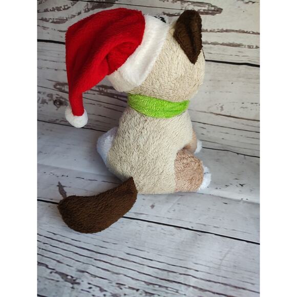 Grumpy Cat Bah Humbug Santa Hat Christmas 7" Plush - Picture 5 of 6